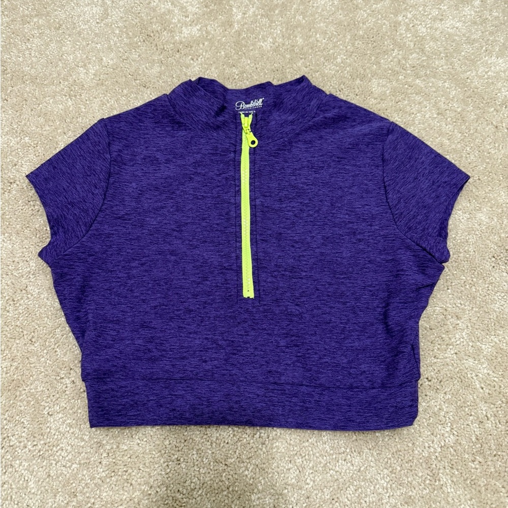 Bombshell zip top! Cross listed on Mercari!